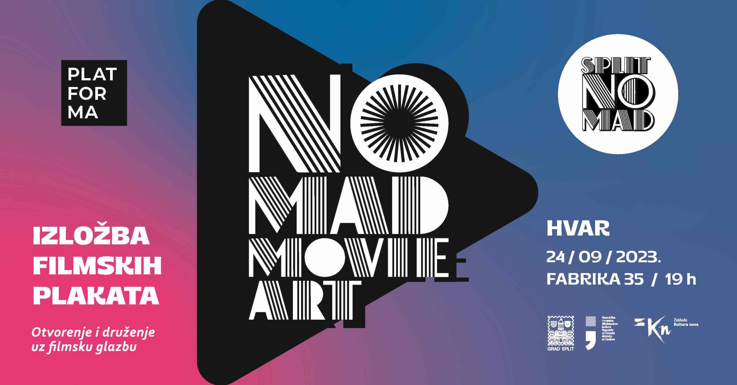 NoMAD MOVIE ART 2023 in Hvar